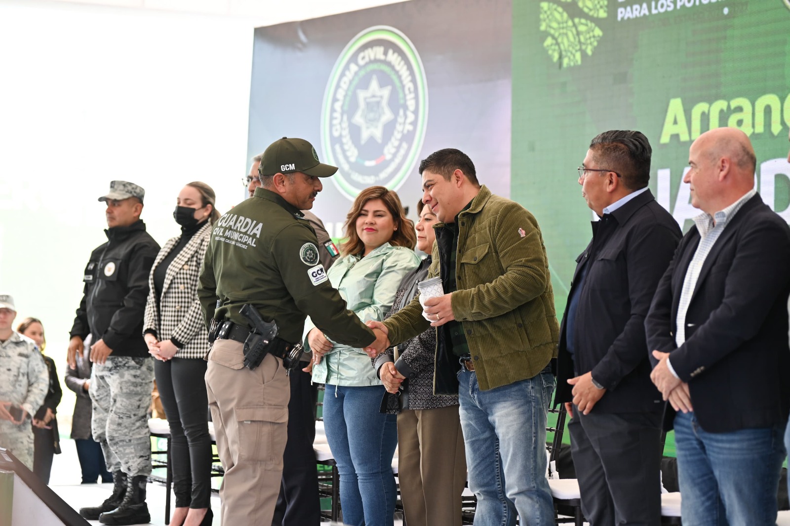RICARDO GALLARDO ENCABEZA ARRANQUE Y EQUIPAMIENTO DE LA GUARDIA CIVIL DE SOLEDAD