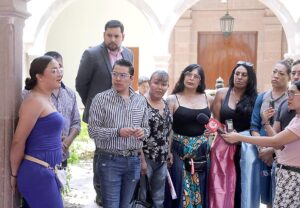 Dip. Cuauhtli Fernando Badillo Moreno reunión con comunidad trans