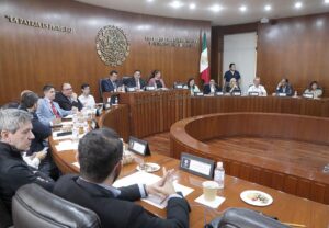 Reunión del Comité de Competitividad y Desarrollo Sustentable del Estado con empresarios de EU.