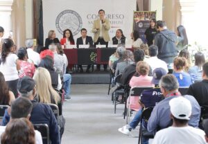 Rueda de Prensa Dip. Luis Felipe Castro Barrón.