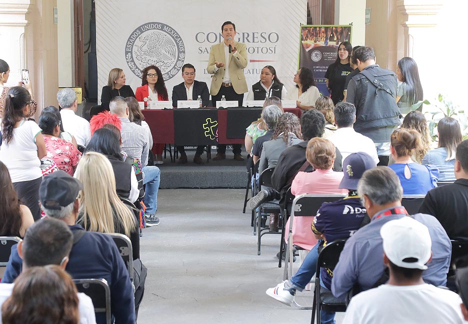 Rueda de Prensa Dip. Luis Felipe Castro Barrón.